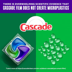 Cascade Platinum Plus Dishwasher Pods, Dishwasher Detergent, Dish Detergent Soap, Lemon, 47 Count