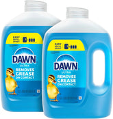 Dawn Ultra Original Dish Soap Refill Jug Large Size Original Blue Liquid Dishwashing Detergent, Powerful Dawn Dish Soap for Grease, 51.5oz (Pack of 2)