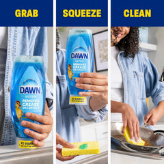 Dawn Ultra Dish Soap Apple Blossom Scent Liquid Dishwashing Detergent, Powerful Dish Soap for Grease Removal, Best Dishwashing Liquid from Trusted Dawn Products, Ultra Cleaning Performance, 22 oz