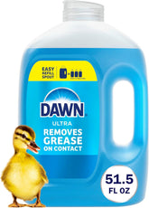 Dawn Ultra Original Dish Soap Refill Jug, Large Size Original Blue Liquid Dishwashing Detergent, Powerful Dawn Dish Soap for Grease, 51.5 oz