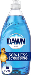 Dawn Ultra Dish Soap Dishwashing Liquid, Original, 18 fl oz