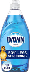 Dawn Ultra Dish Soap Dishwashing Liquid, Original, 18 fl oz